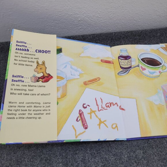 Llama Llama Home with Mama Book Hardback 978-0-545-40370-2 - Picture 4 of 5